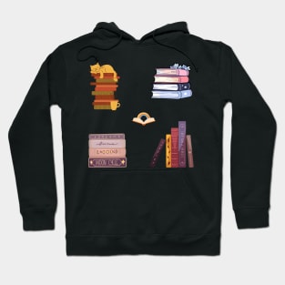 Book Stack Pack Hoodie